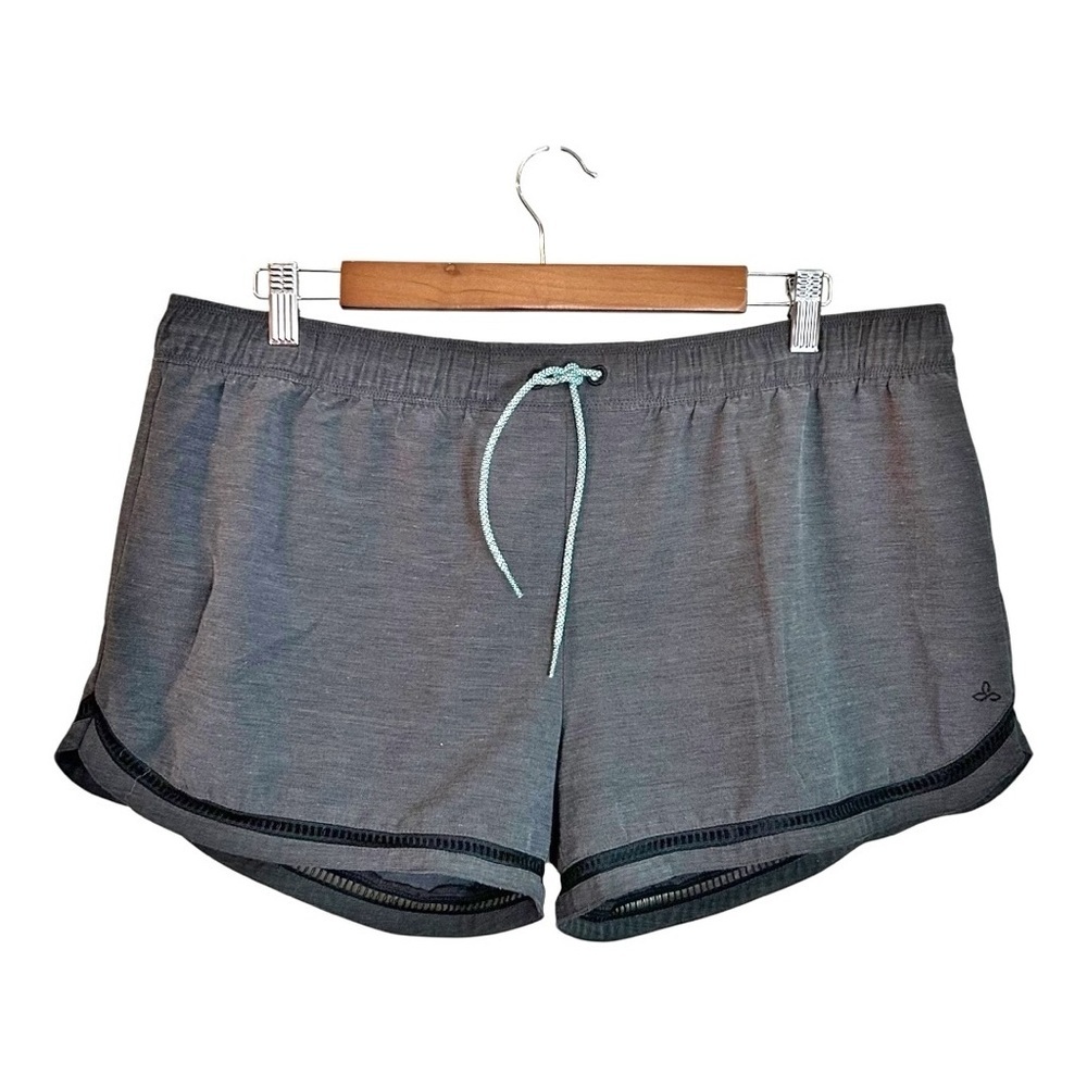 prAna Mariya Casual Active‎ Hiking Trail Athletic Short Women’s SZ  XL in Black